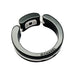 Ring 53 Chanel “Ultra” ring in ceramic, white gold and diamonds. 58 Facettes 31052