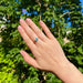 Ring Blue Topaz & Diamond Ring 58 Facettes BAG0126