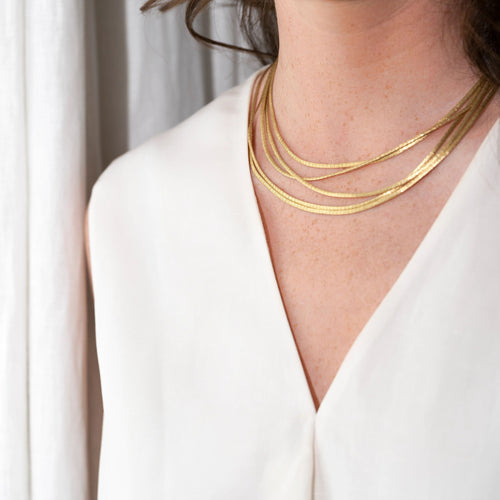 Collier Collier en Or jaune 58 Facettes