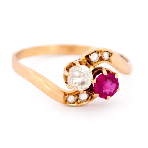 Bague 53 Bague Toi & Moi diamant rubis 58 Facettes 42B29BE1E90741AE99587C8E35C2BEEA