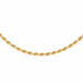 Necklace Twisted mesh necklace Yellow gold 58 Facettes 2130441CN