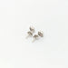 Boucles d'oreilles Boucles d'oreilles Or blanc Diamants Saphirs roses 58 Facettes 27968
