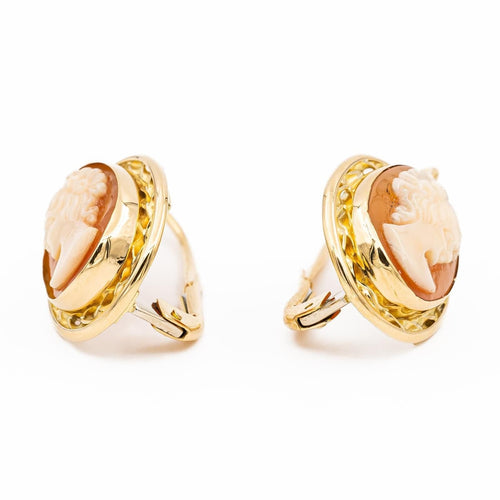 Boucles d'oreilles Boucles d'oreilles Dormeuses Or jaune Agate 58 Facettes 2283960CN