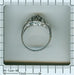 Ring 58 Art Deco Engagement Ring 58 Facettes 21028-0224