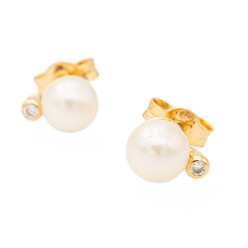 Boucles d'oreilles Boucles d'oreilles Or jaune Perle 58 Facettes 2303216CN