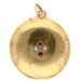 Round-shaped medallion pendant in 18-carat glass beads 58 Facettes 0A26BBA6859A4862A668B44D29795102