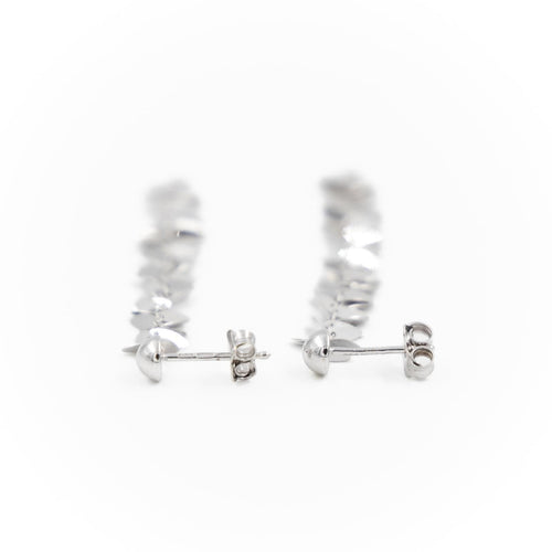 Boucles d'oreilles Boucles d'oreilles Or blanc 58 Facettes 2202797CN
