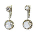 Earrings Art Deco earrings with diamonds 58 Facettes 22119-0298