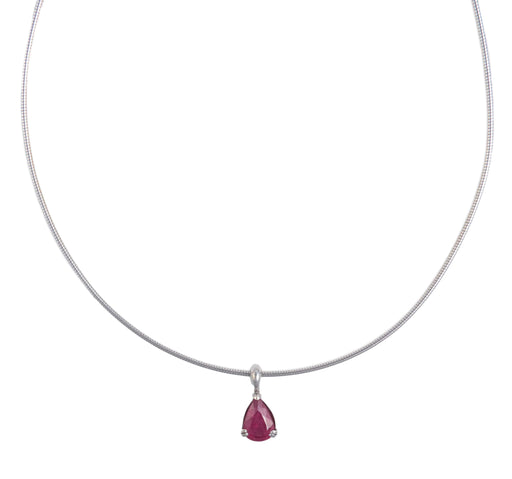 Collier COLLIER PENDENTIF OR & RUBIS 58 Facettes BO/220086 NSS