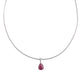 Necklace GOLD & RUBY PENDANT NECKLACE 58 Facettes BO/220086 NSS