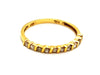 Ring 56 Half alliance ring Yellow gold Diamond 58 Facettes 1178332CD