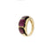Bague Bague avec grenats 58 Facettes 31196