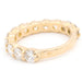Ring 47.5 Half alliance ring Yellow gold Diamond 58 Facettes 1696410CN