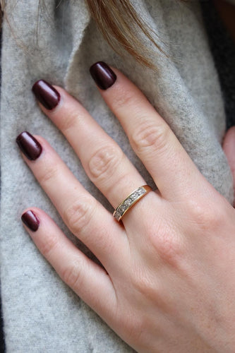 Bague 54 Bague Alliance Or jaune Diamant 58 Facettes 1875619CN