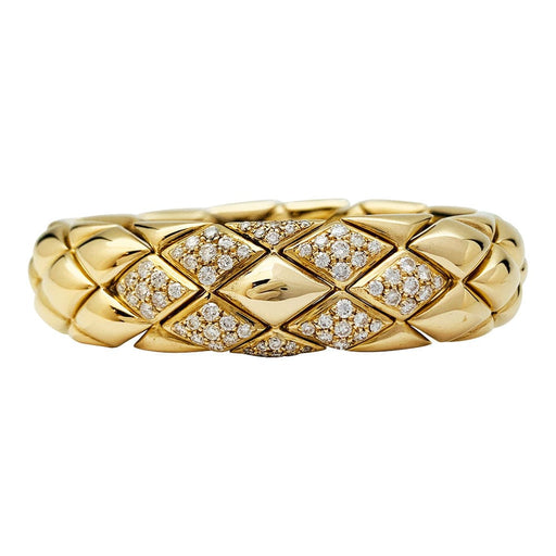 Bracelet Bracelet Chaumet "Les Belles Cordelières" en or jaune et diamants. 58 Facettes 30689