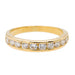 Bague 52 Bague Demi alliance Or jaune Diamant 58 Facettes 2673936CN