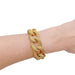 Bracelet Bracelet vintage en or jaune. 58 Facettes 32843