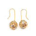 Boucles d'oreilles Boucles d'oreilles boules diamants or rose 58 Facettes