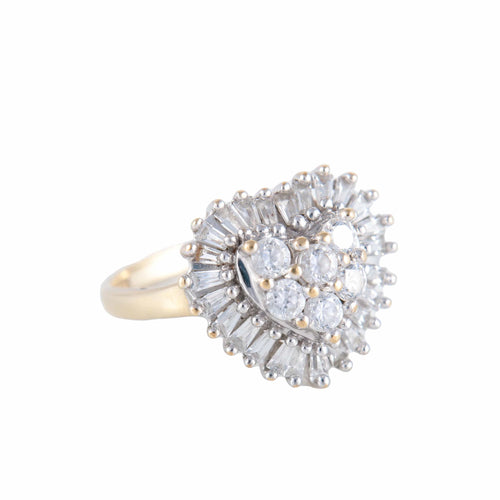 Bague BAGUE "FRIDA" COEUR 58 Facettes BO/220147