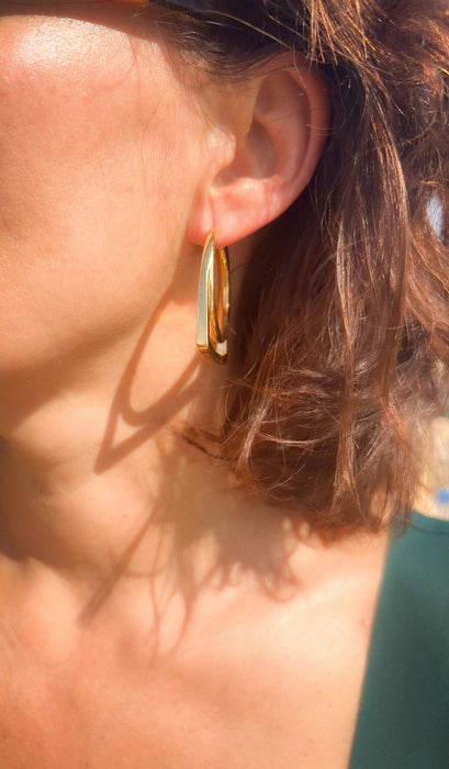 Boucles d'oreilles FRED - Boucles d'oreille modèle Success Or jaune 58 Facettes 1