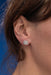 Boucles d'oreilles Boucles d'oreilles Puces Or blanc Diamant 58 Facettes 2708406CN