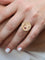 Bague Bague en Or jaune & rubis de synthèse 58 Facettes 742