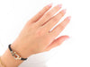 FRED force 10 gm shackle bracelet rose gold white & black diamond 58 Facettes 253276