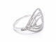 Bague 53 Djula Bague Or blanc Diamant 58 Facettes 00614CN