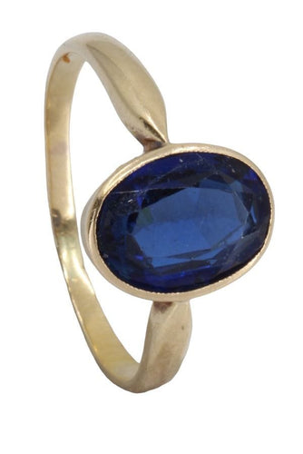 Bague 60 Bague ancienne saphir 58 Facettes 060911