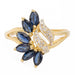 Bague 52 Bague Or jaune Saphir 58 Facettes 1696358CN