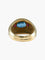 Bague Or Jaune / Saphir / 51 BAGUE " BLUE-EYE" OR & PIERRES 58 Facettes BO/220013