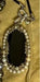 Art Deco Pendant, Onyx, Diamond & Pearls on 14k Gold 58 Facettes CEY17