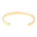 Bracelet Open bangle bracelet Yellow gold 58 Facettes 2107055CN