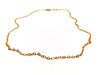 Necklace Oval mesh necklace Yellow gold 58 Facettes 1161946CD