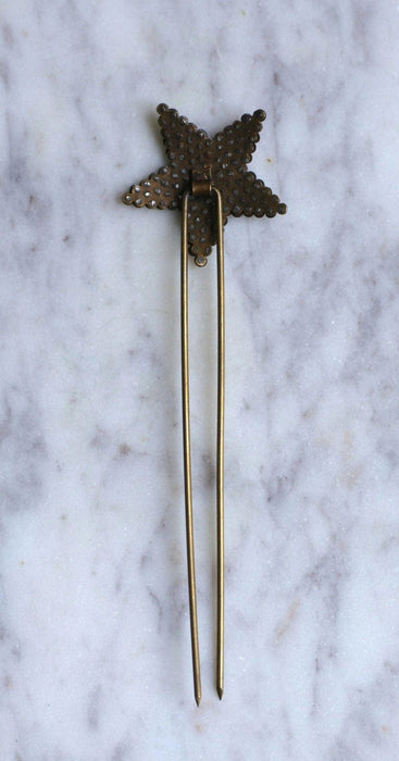 Accessoire Peigne ancien étoile pointe d'acier 58 Facettes