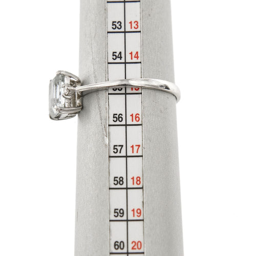 Bague 55 Bague Aigue-marine Diamants 58 Facettes 34801