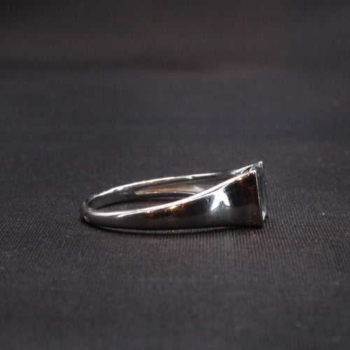 Bague Bague rectangulaire aigue-marine 58 Facettes