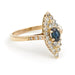 Ring 53 Marquise Ring Yellow Gold Sapphire 58 Facettes 1792064CN