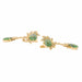 Boucles d'oreilles boucles d'oreilles or jaune Jade Jadéite 58 Facettes 2432029CN