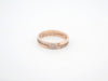 Ring 53 ring DINH VAN seventies pm 222115 53 18k pink gold and diamonds 58 Facettes 253895