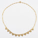 Necklace Necklace in old gold drapery 58 Facettes 22-302