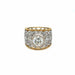 Mario Buccellati ring - Gold and diamond ring 58 Facettes