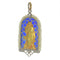 Pendentif Pendentif Médaille Marie Diamants et émail plique-à-jour 58 Facettes 23191-0429