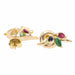 Earrings Yellow gold Emerald earrings 58 Facettes 1719179CN