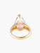 Ring 52 Peach Tourmaline Ring Diamonds 58 Facettes