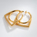 FRED earrings - Success model earrings Yellow gold 58 Facettes 1