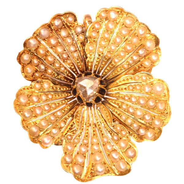 Broche Pendentif/broche en or 58 Facettes 18079-0202