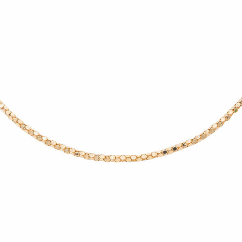 Collier Collier Maille pop corn Or rose 58 Facettes 2340401CN