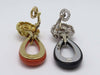 Earrings Clip-on earrings Chaumet Gold Coral Onyx Diamonds 58 Facettes