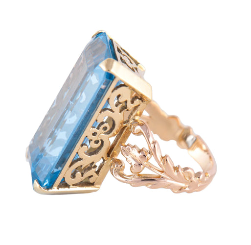 Bague BAGUE OR & TOPAZE 58 Facettes BO/220036 RIV